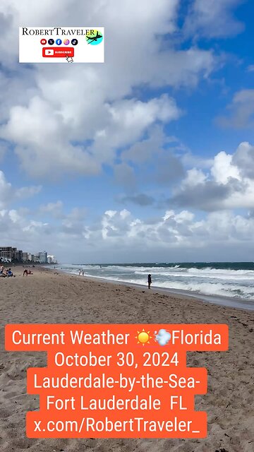 Current Weather ☀️💨Florida October 30, 2024