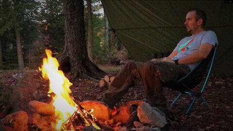 Solo overnight backcountry camping