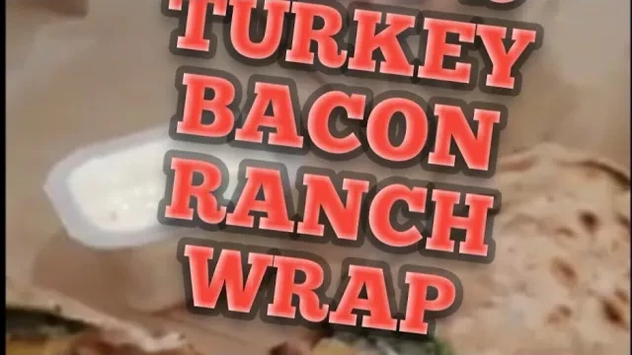 Arby's turkey bacon ranch wrap