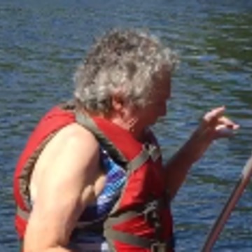 Old Woman's SLAPSTICK STYLE FAIL While Trying To Paddle Board
