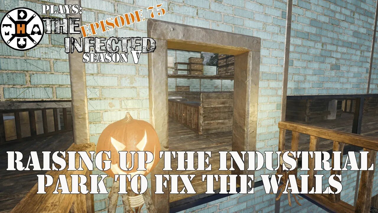 Raising Up The Entire Industrial Park To Fix The Walls The Infected Gameplay S5EP75