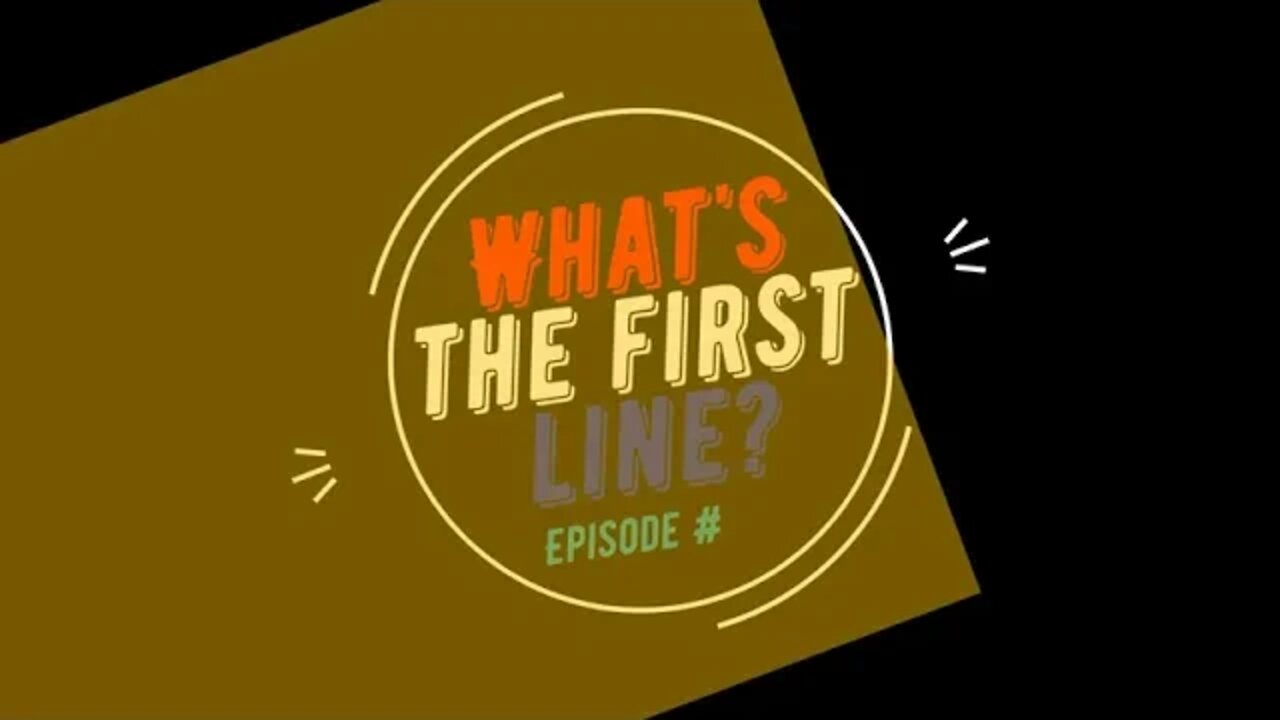 What's The First Line? Episode #246 Special Guest 80's Edition!