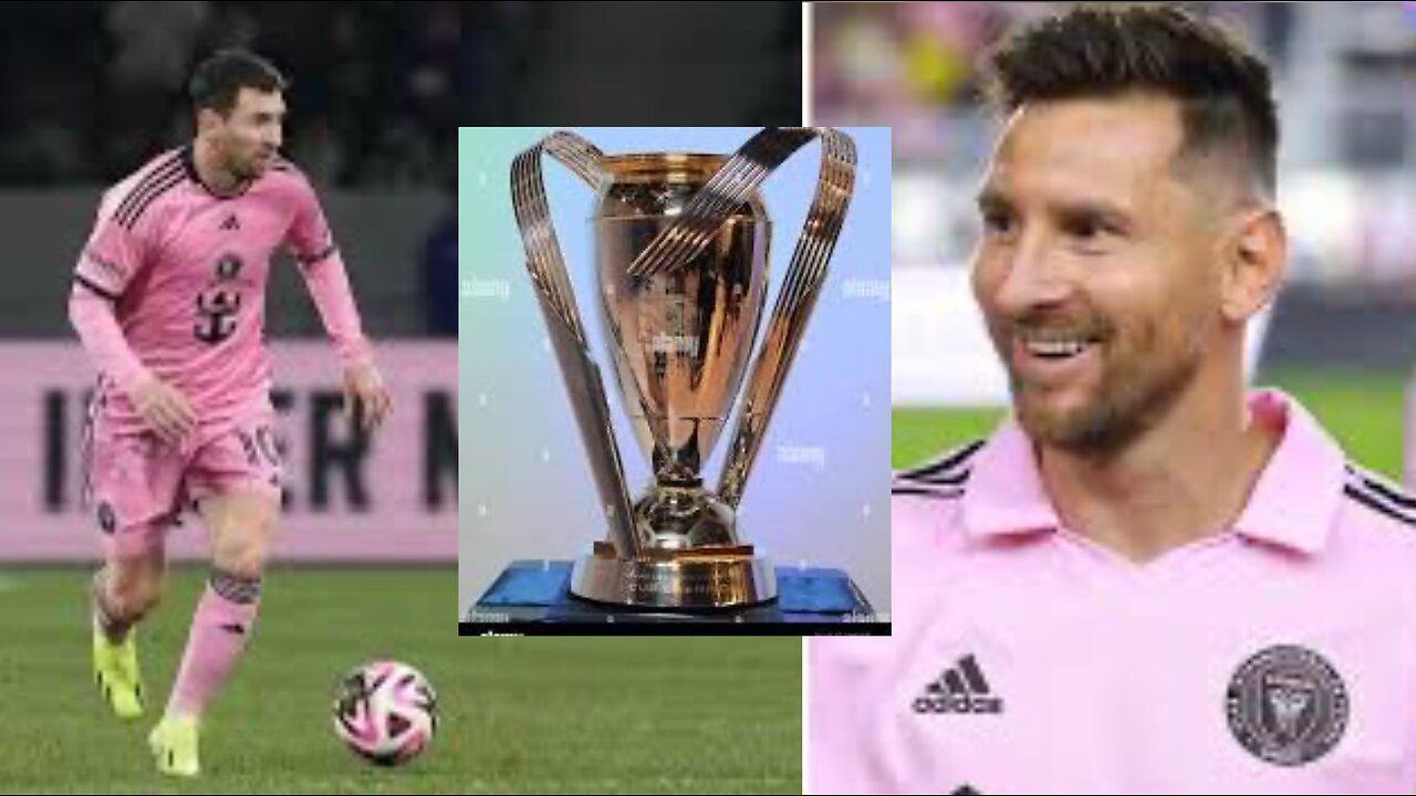 Congratulations To Messi for scoring a hat-trick in 11 minutes and winning MLS