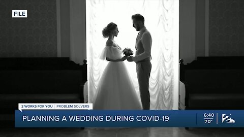 Experts give advice when planning wedding through COVID-19