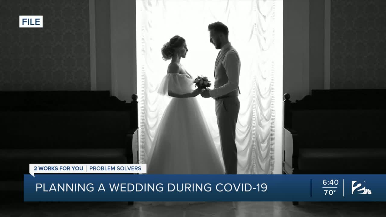 Experts give advice when planning wedding through COVID-19