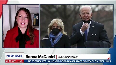 Chairwoman McDaniel to Newsmax: Joe Biden Has Not Delivered On His Promises