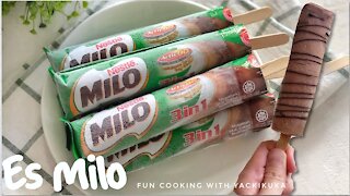 SIMPLE MILO ICE CREAM - HOME MADE