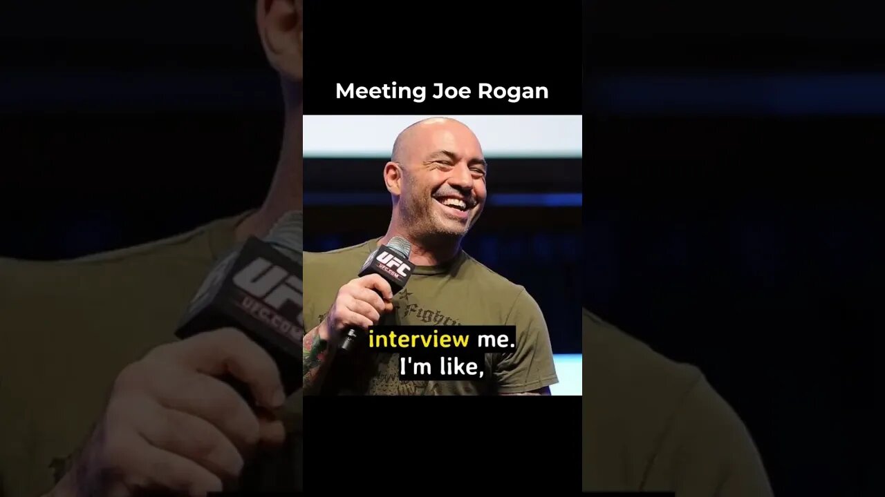 Meeting Joe Rogan In The Octagon || Cameron Saaiman #shorts #fyp #mma #ufc #foryou #fight