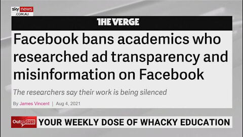 Facebook 'bans' academics for researching 'misinformation on Facebook'