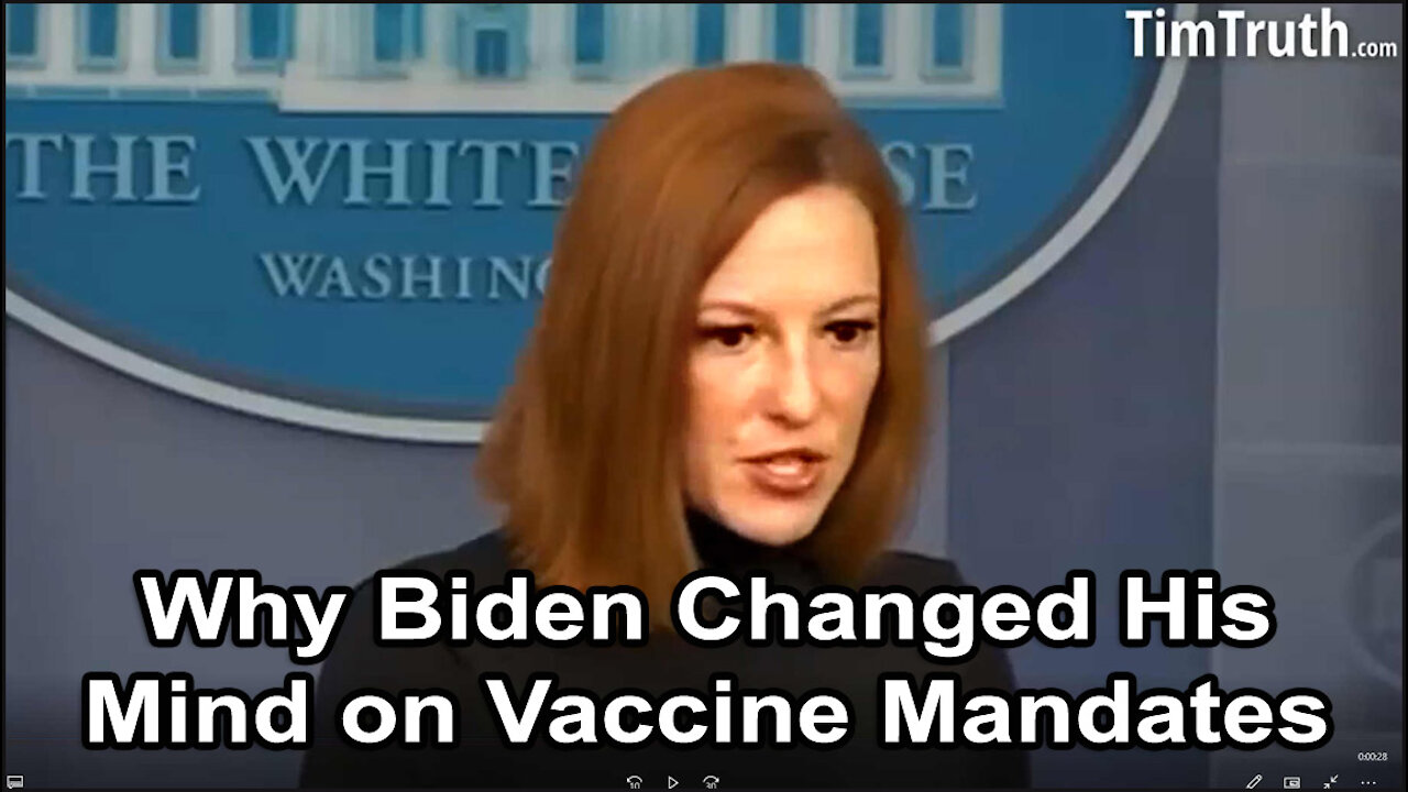 Why Biden Changed His Mind on Vaccine Mandates (Press Conference)