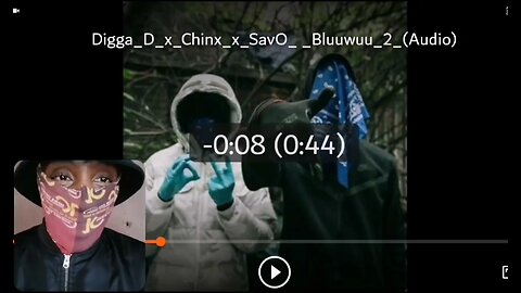 Digga D x Chinx (OS) x Sav'O - Bluuwuu 2 REACTION 😱PART 2