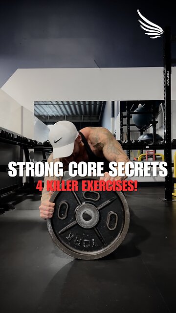 🤫🤭 Get Stronger Abs With These 4 Core Exercises!