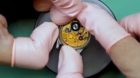 Destroyed Vintage Elgin A 11 Military Watch Full Restoration