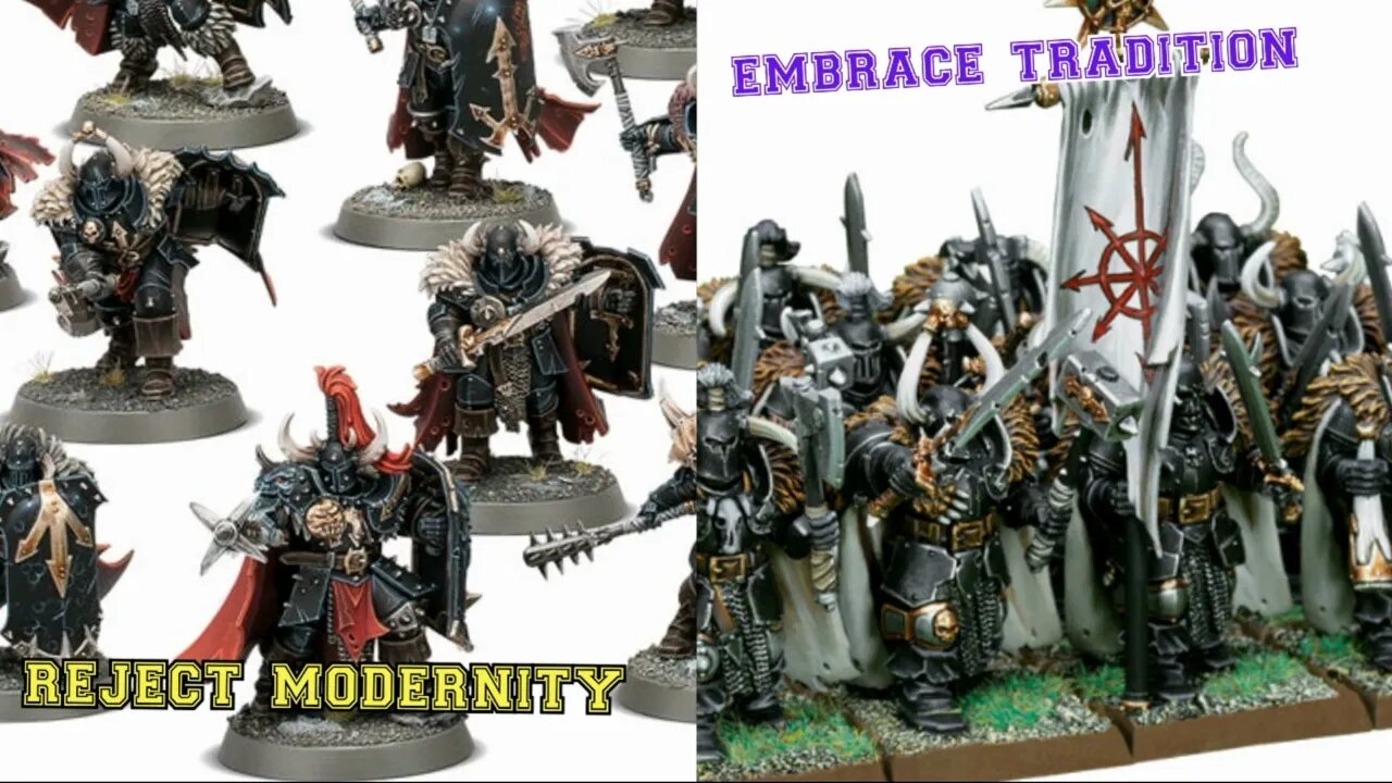 REJECT M O D E R N I T Y EMBRACE OLDHAMMER