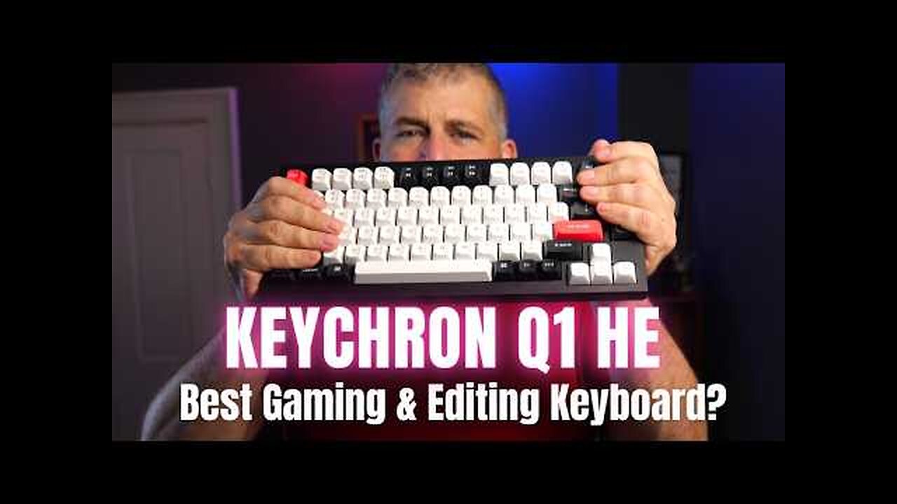 Keychron Q1 HE - Six months with this near-perfect gaming and editing keyboard.