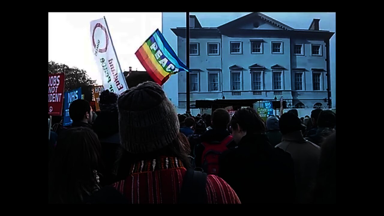 Took this yesterday at the Trident protest / Occupy Democracy, anti-Trident rap