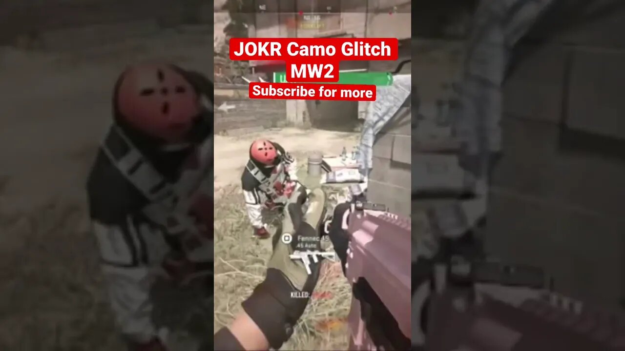 JOKR instant shoot Camo glitch in Modern Warfare 2 #mw2 #warzone2 #mw2camo