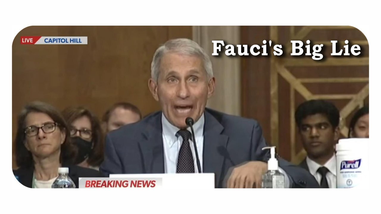 Dr. Fauci lied under oath to Sen. Rand Paul - July 20, 2021