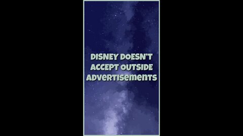 #DISNEY DOES NOT ACCEPT OUTSIDE MARKETING - #CinemaFacts by #TylerPolani