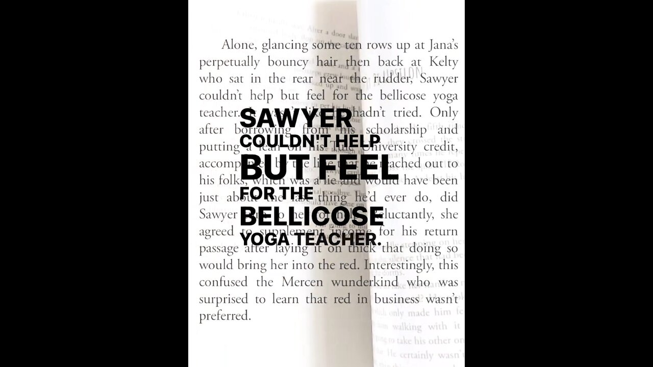 A most bellicose yoga teacher in Sawyer And Robbie
