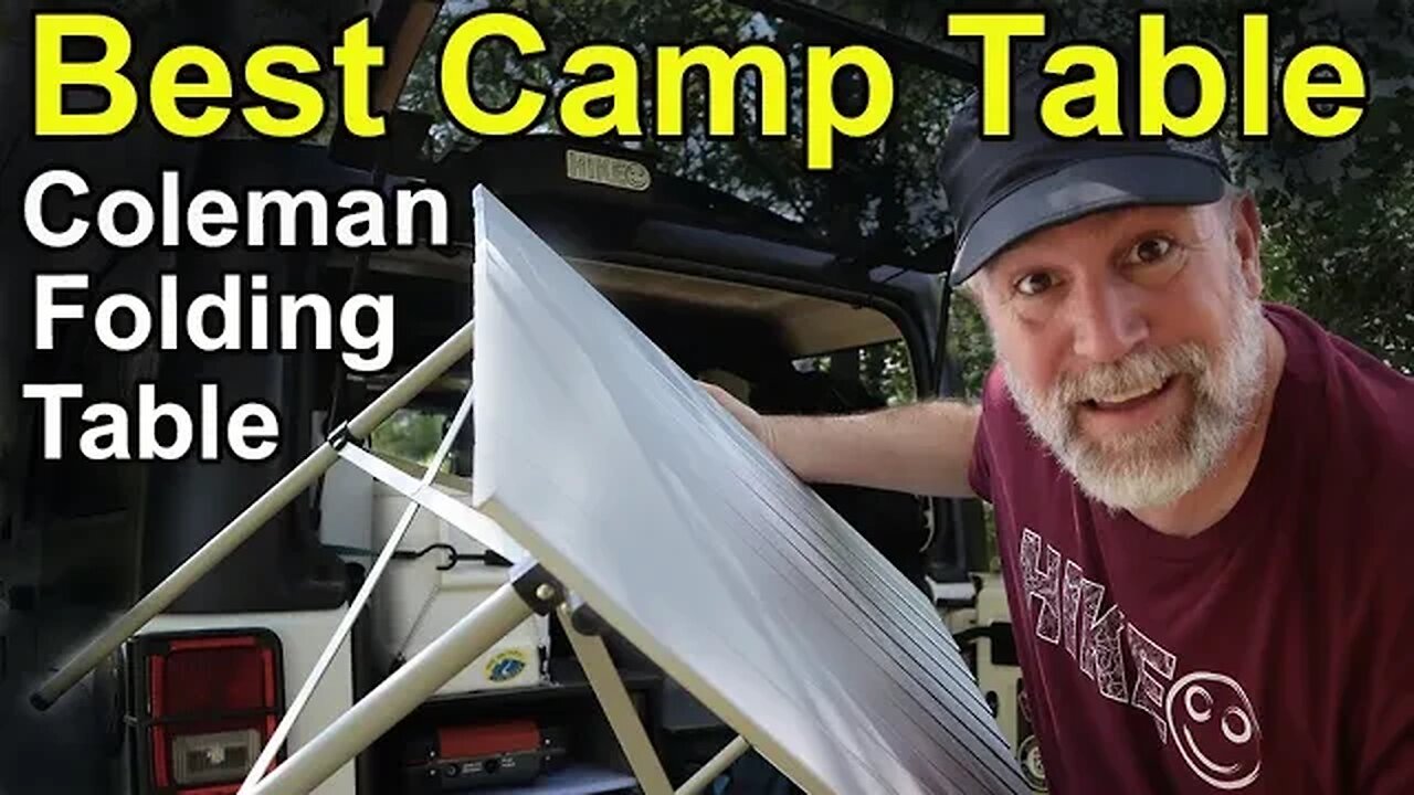 Camp Table by Coleman MUST HAVE FOR CAMPING