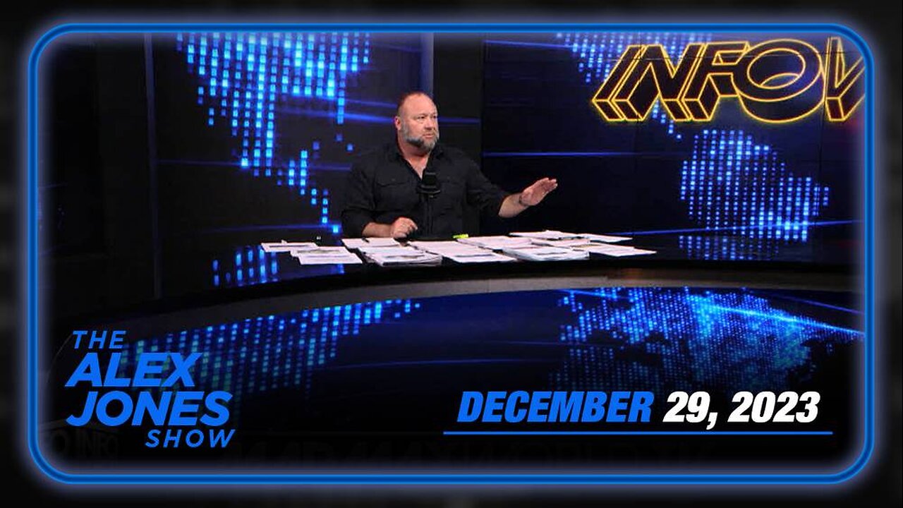 The Alex Jones Show FRIDAY FULL SHOW 12/29/23