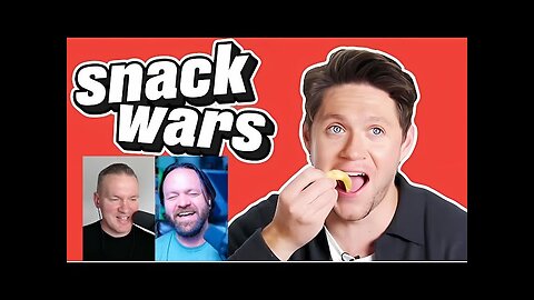 Niall Horan Compares British & Irish Snacks Snack Wars | REACTION