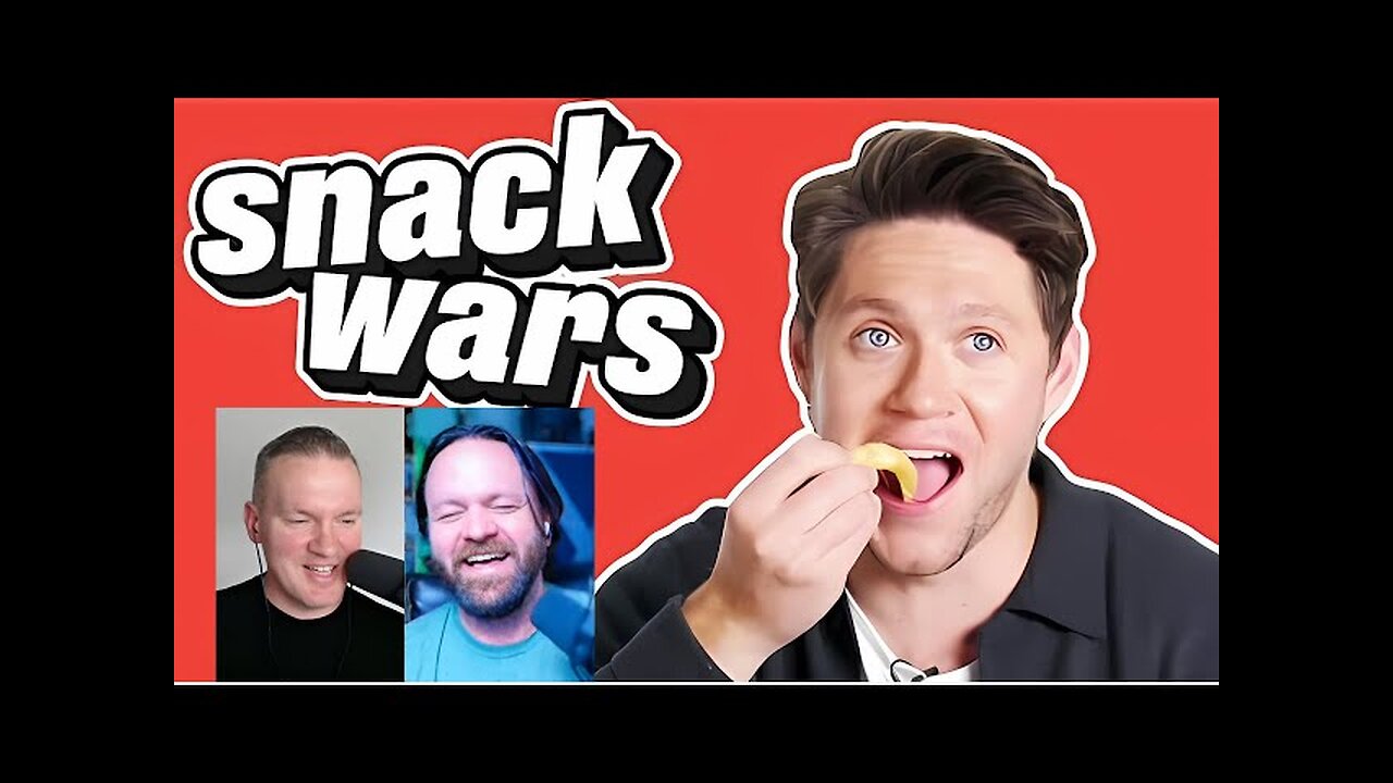 Niall Horan Compares British & Irish Snacks Snack Wars | REACTION