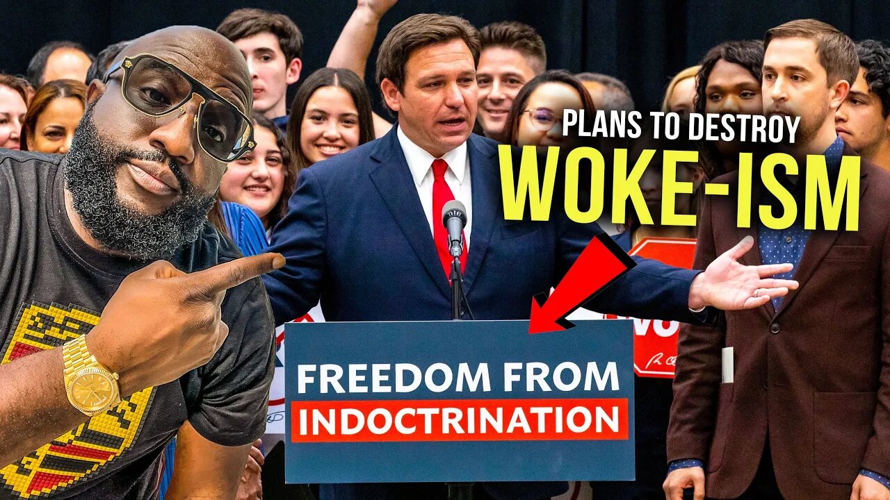 Ron DeSantis Plans To Destroy Woke Culture, Liberal Left Cult When Elected President 😳