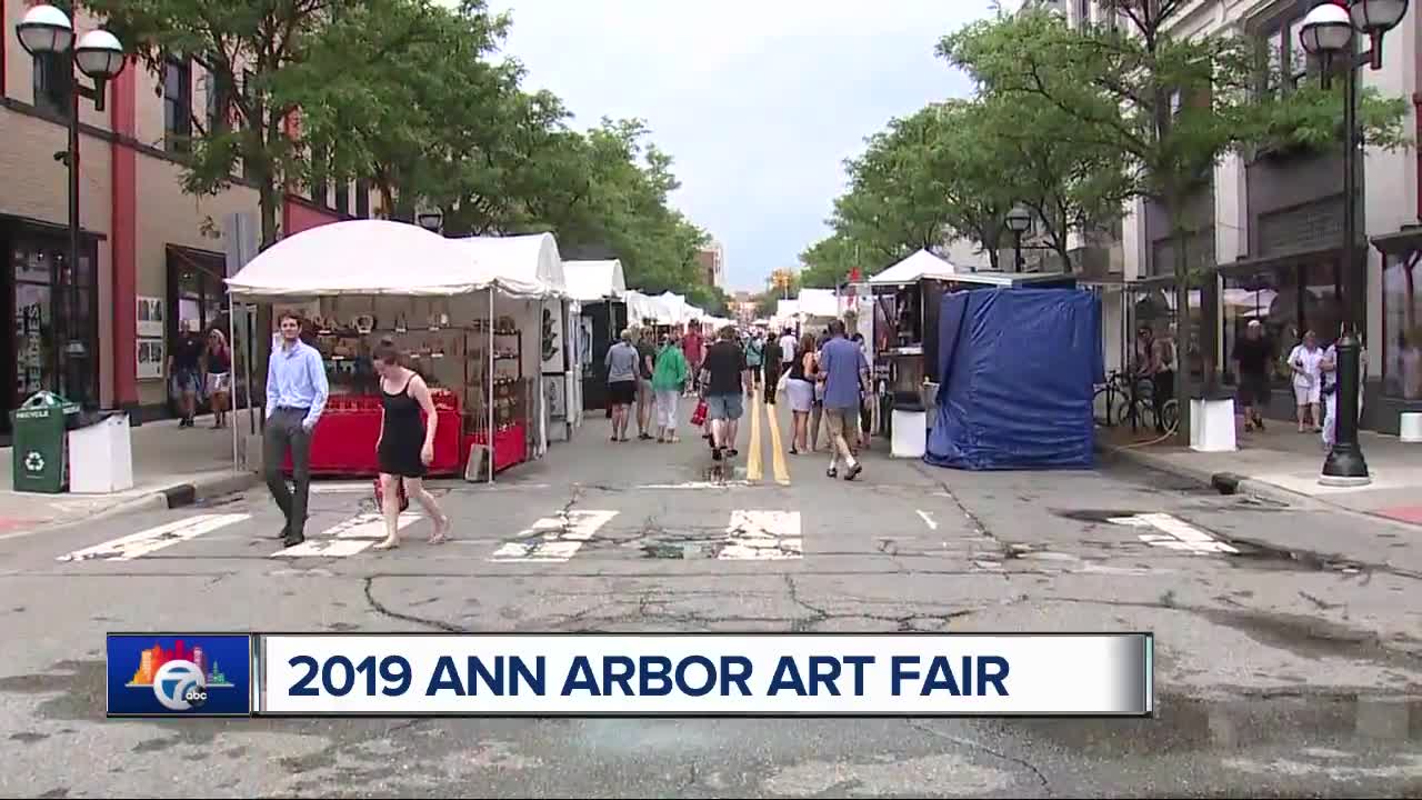 7 In Your Neighborhood: We're heading to the steamy Ann Arbor Art Fair Friday