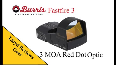 Burris Fastfire 3 Review