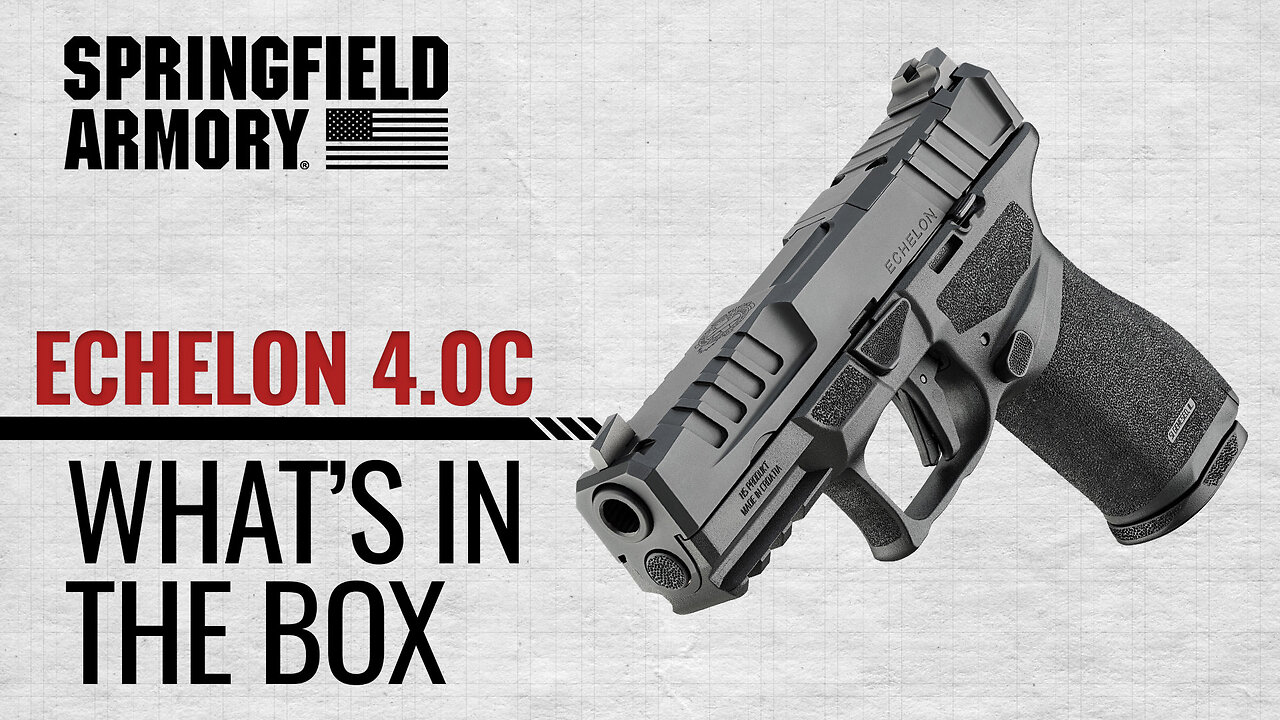 Springfield Echelon 4.0C 9MM | Whats in the Box