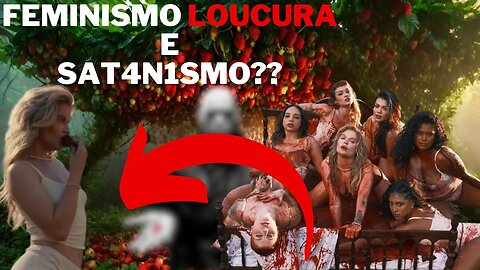 LUIZA SONZA E seu novo clipe | BIZARRO E MACABRO | o fim da FEMINILIDADE??!!