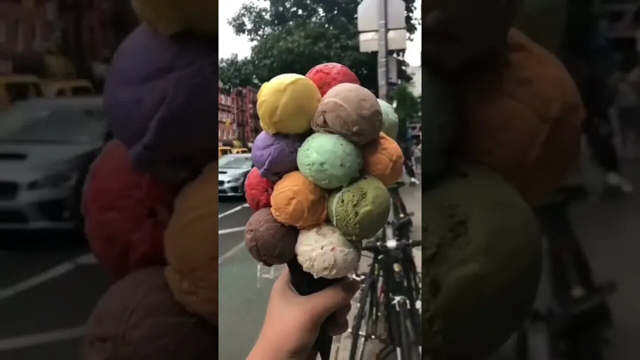 How many scoops you think?| @thedesserts on IG 🍧🍦 #shorts