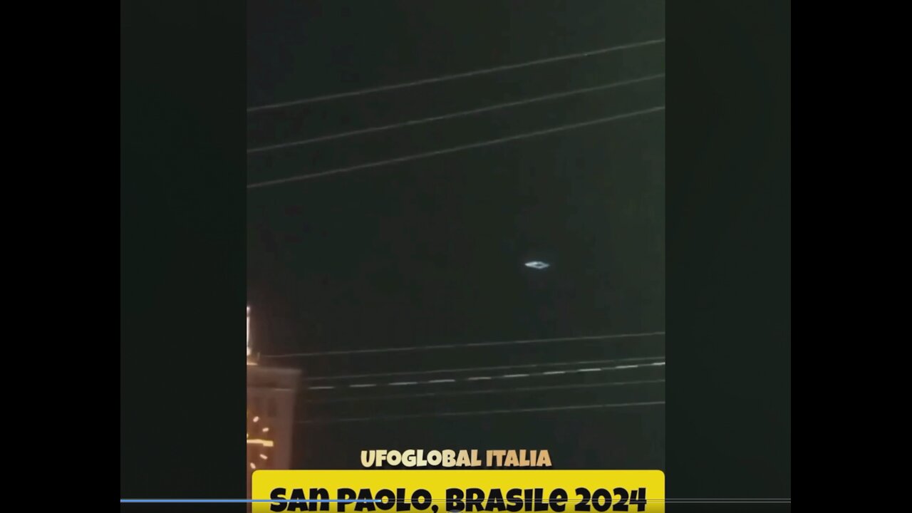 Glowing Diamond-Shaped UFO Spotted in the Sky Over Brazilian City