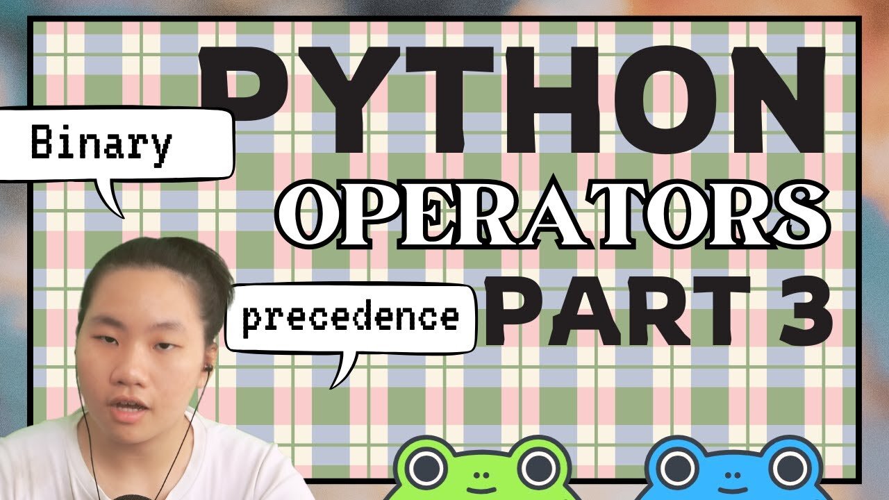 Study Python with Tinateach : Membership, Bitwise and Precedence