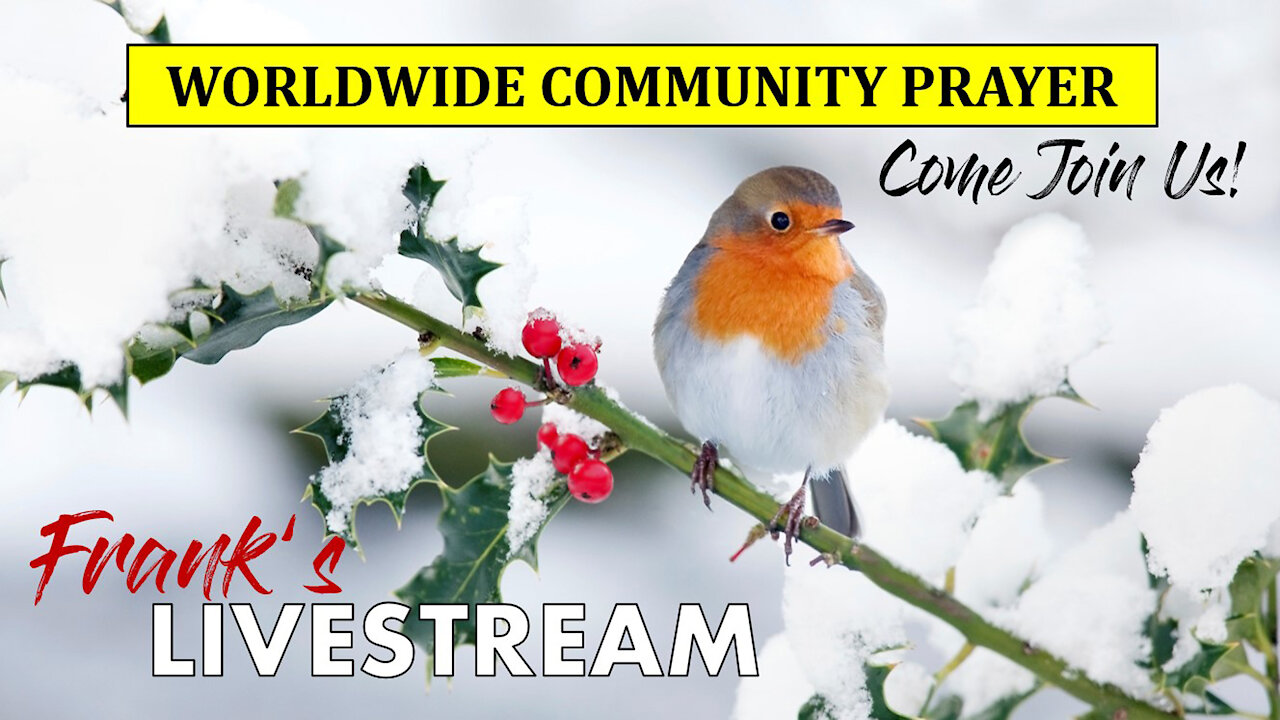 Worldwide Community Prayer on December 4th, 2021 & Harley!