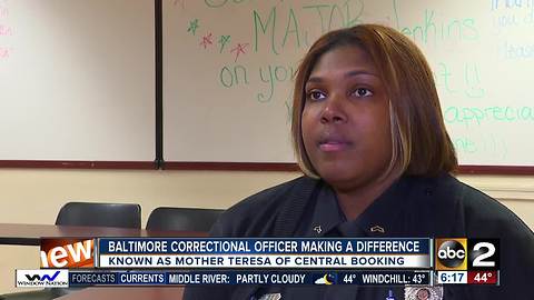 Baltimore Correctional Officer goes above and beyond to make difference in community
