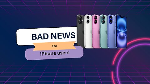 Apple’s iOS 18 Update: Bad News for iPhone Users!