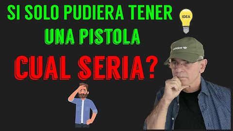 Si Solo Pudiera Tener una Pistola: CUAL SERIA??