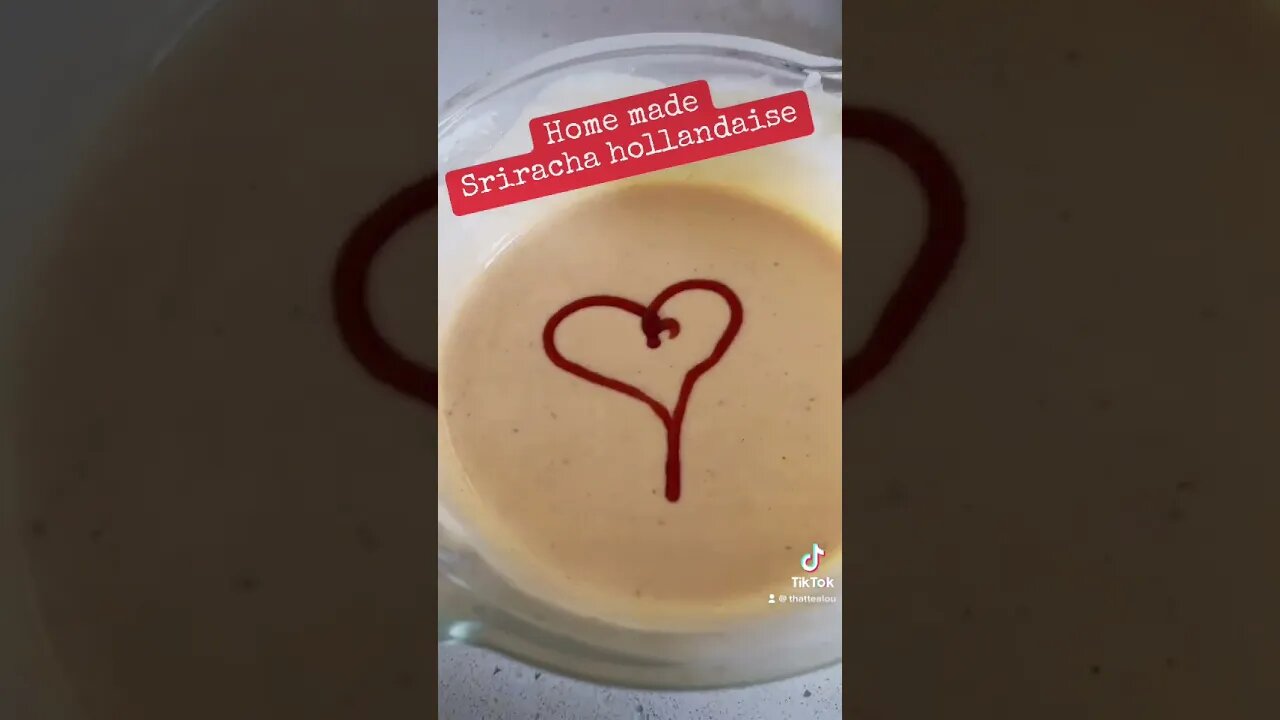 Missing my sriracha hollandaise