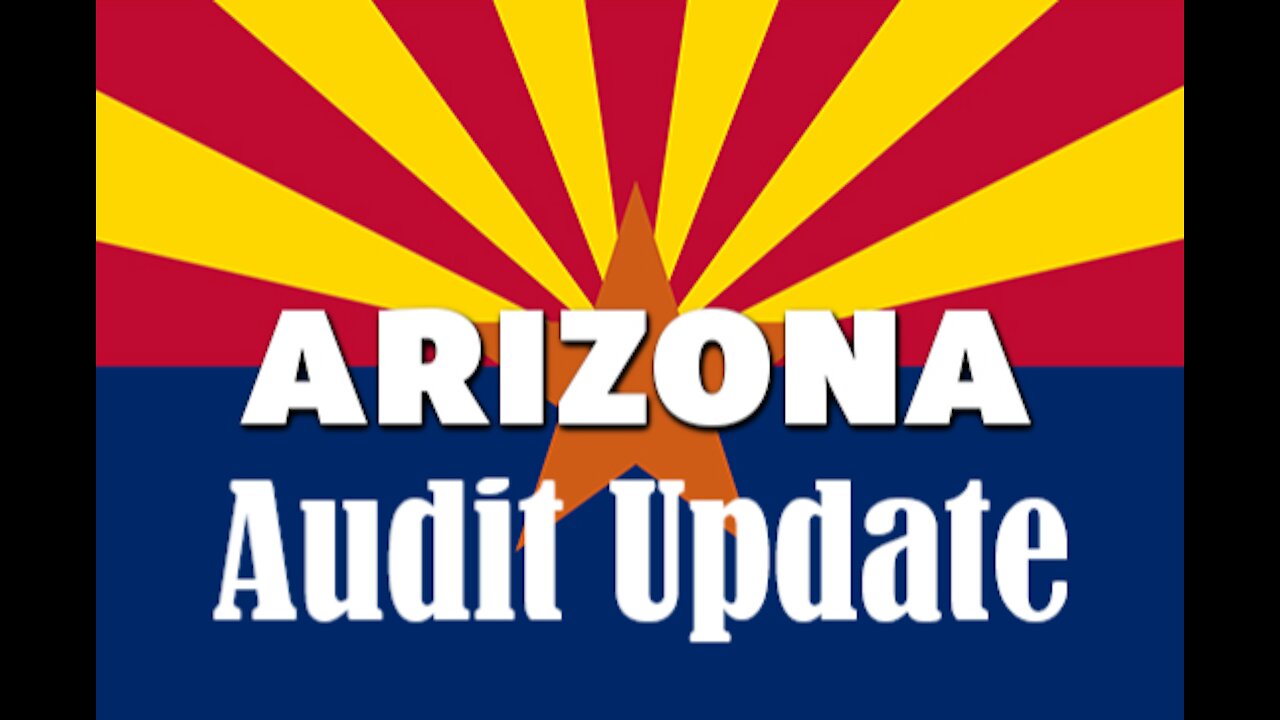 Breaking News Arizona Audit Update Two more Weeks