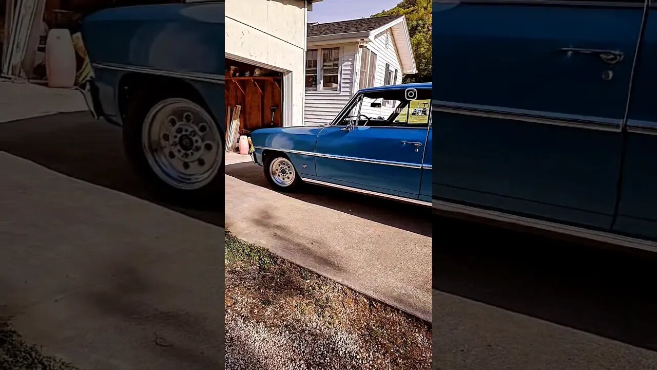 I'm ready to have a real hot rod again 😎😎😎 #smallblockchevy #sbc #blueprintengines #nova #carshorts