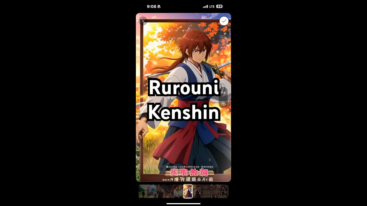 Rurouni Kenshin, an animated short.