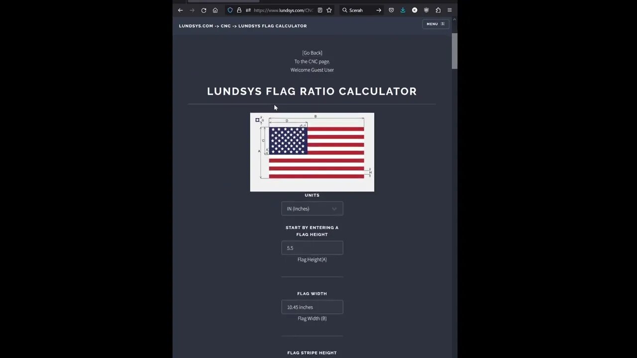 Flag Calculator