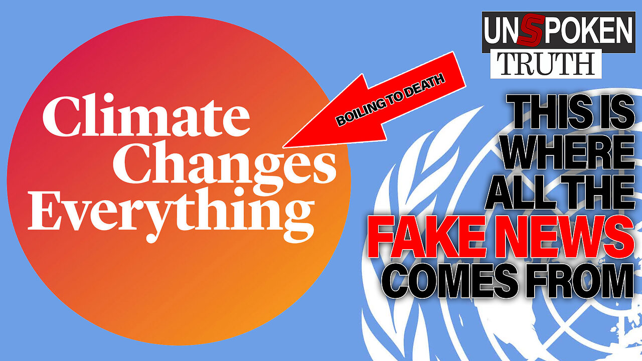 This is FAKE NEWS on CLIMATE CHANGE - this is where it all comes from: Covering Climate Now