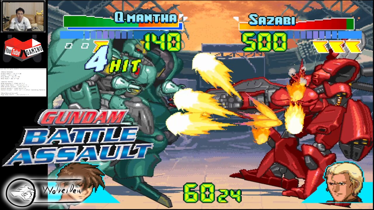 (PS) Gundam Battle Assault - Story Mode - 06 - Quin Mantha - Lv Hard