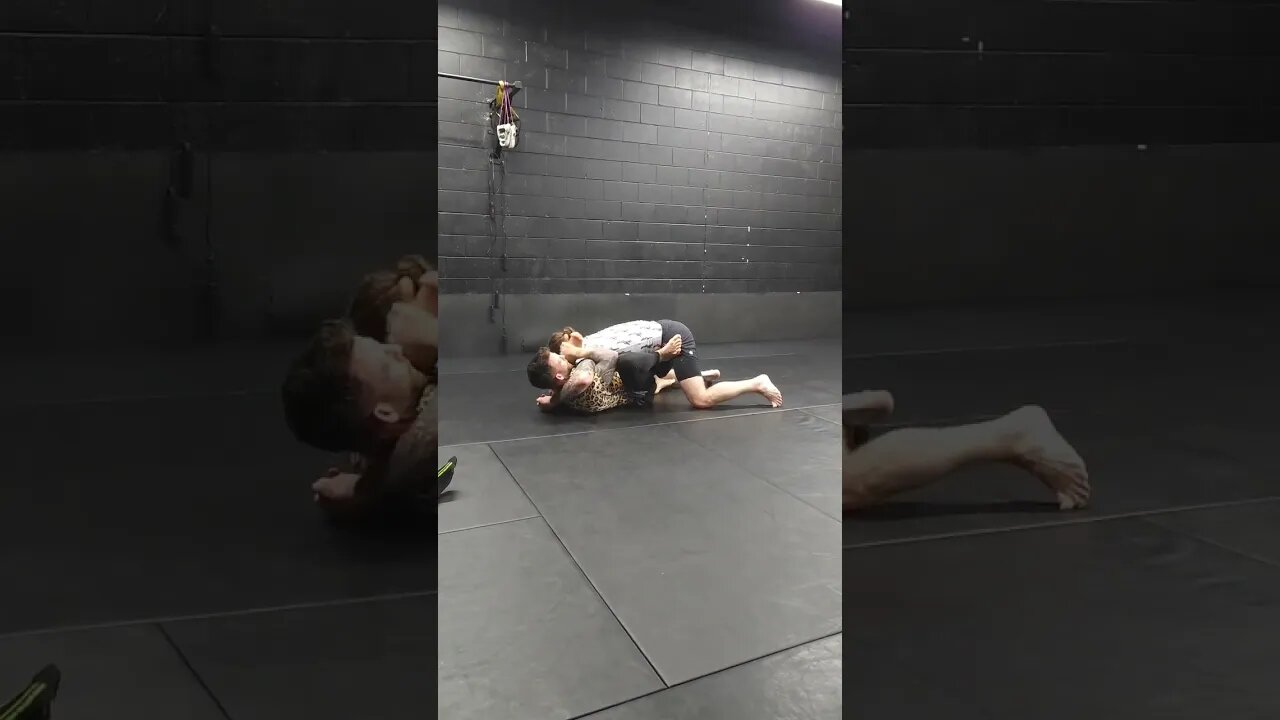 Shoulder Crunch Sweep from Half Butterfly. #bjj #jiujitsu #nogi