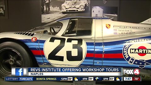 Revs Institute offering workshop tours 07:30a hit