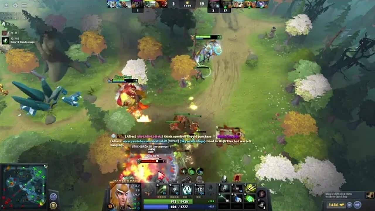 Dota 2 - Skywrath Mage 54 vs 10!